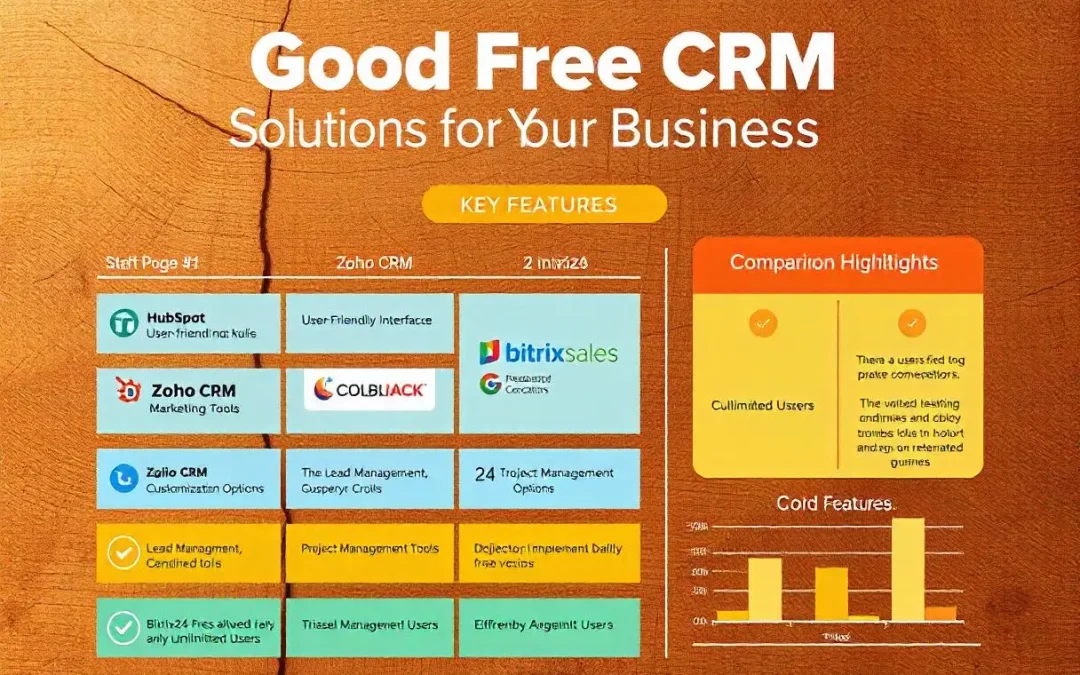 Best Good Free CRM Solutions for Your Business : Unlocking Success #1